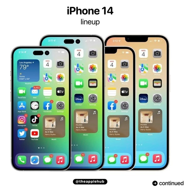 柳江苹果14维修分享iPhone 14全家福 
