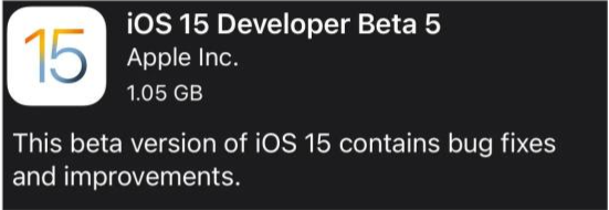 柳江苹果手机维修分享如何升级到iOS15.0 beta5 